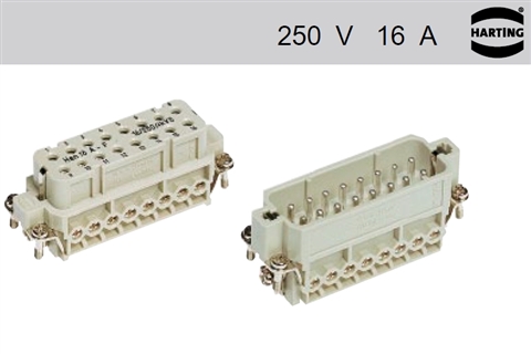 HARTING Han A 系列技术参数