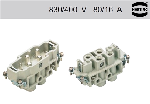 HARTING Han-Com系列插芯Han K 4/0和Han K 4/2技术介绍