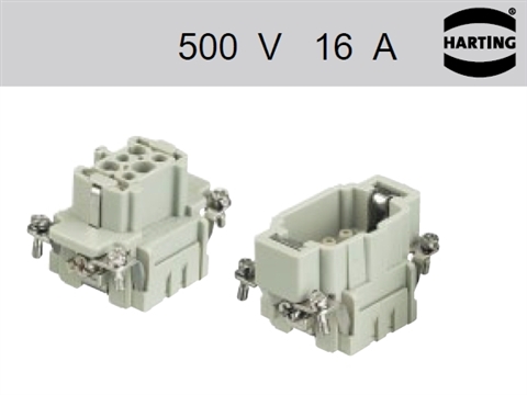 HARTING Han E 系列插芯技术参数