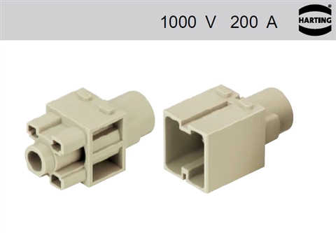 HARTING Han 200 A 压接模块技术参数