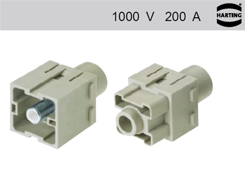 HARTING Han 200 A 轴向模块技术参数