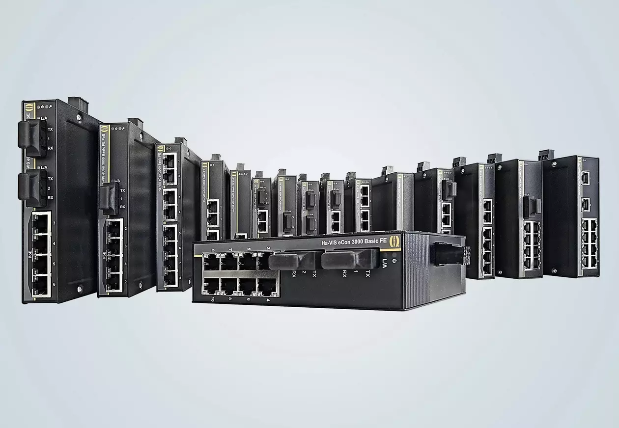HARTING Ha-VIS eCon 3000 系列 - 超薄设计